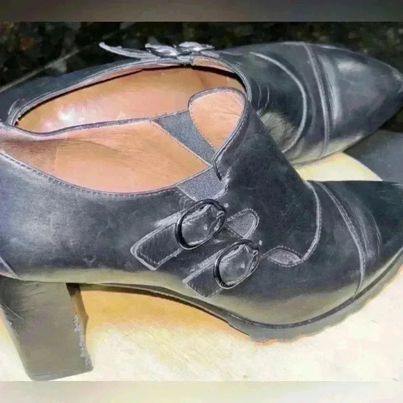 John Baker shoes, 3” heels, professional; Size: 7.5 Steampunk,Chic, quiet luxury - Picture 2 of 10